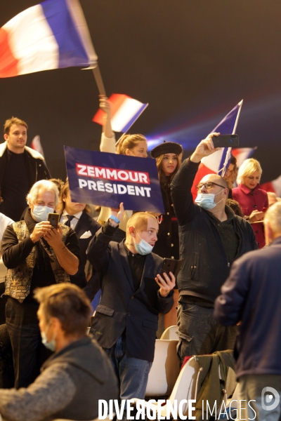 Meeting de eric zemmour a villepinte