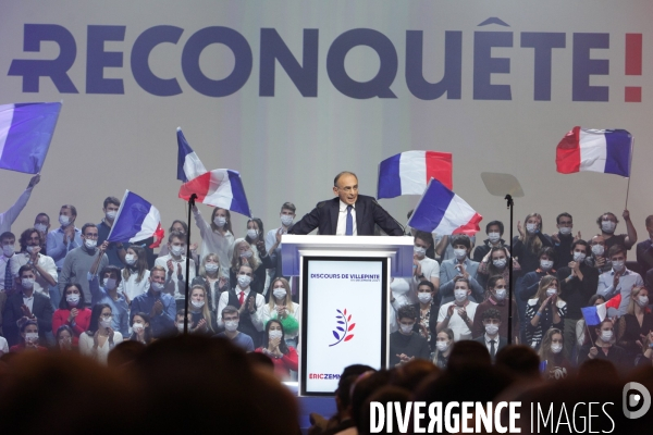 Meeting de eric zemmour a villepinte