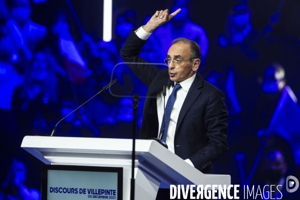 Meeting d Eric ZEMMOUR à Villepinte.