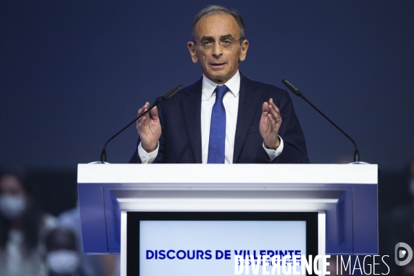 Meeting d Eric ZEMMOUR à Villepinte.