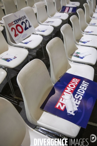 Meeting d Eric ZEMMOUR à Villepinte.