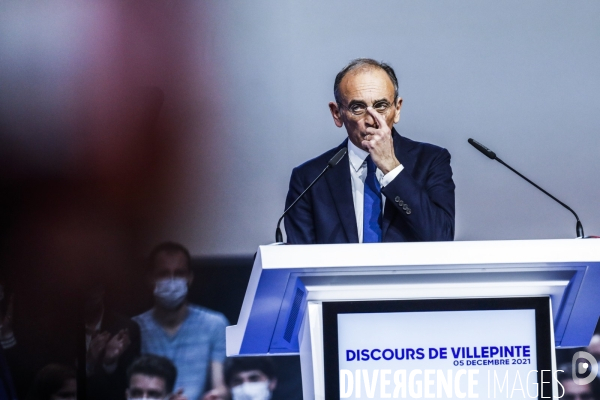 Premier meeting du candidat eric zemmour, a villepinte.