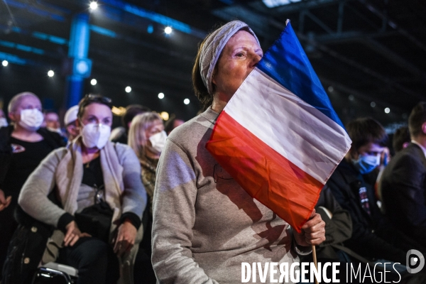 Premier meeting du candidat eric zemmour, a villepinte.