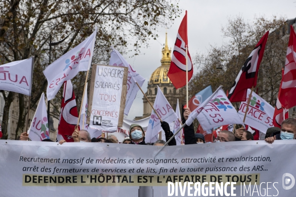 Manifestation des soignants