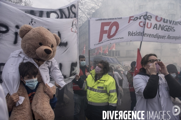 Manifestation des soignants