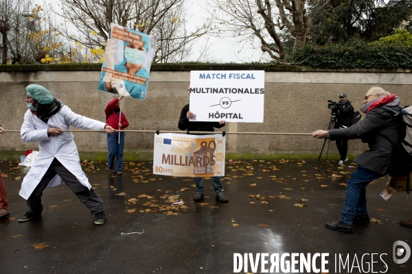 Manifestation des soignants