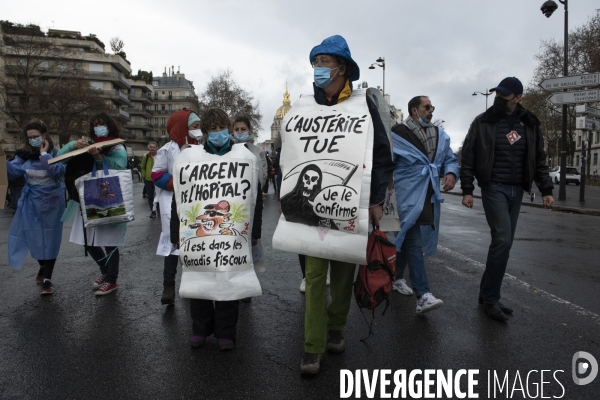 Manifestation des soignants