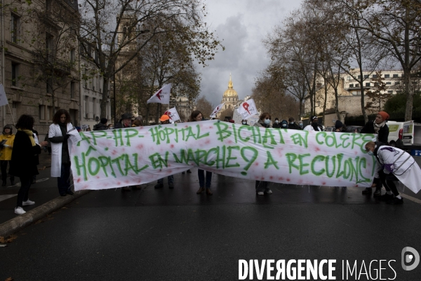 Manifestation des soignants