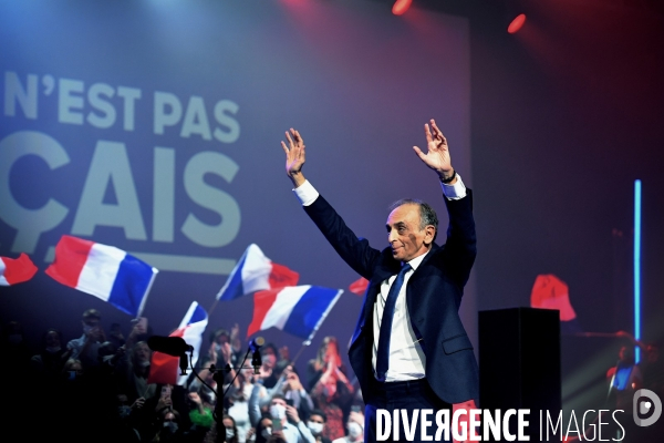 Premier meeting de campagne d éric Zemmour