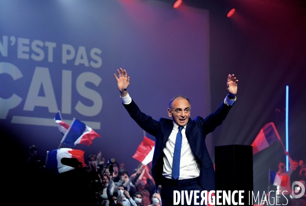 Premier meeting de campagne d éric Zemmour