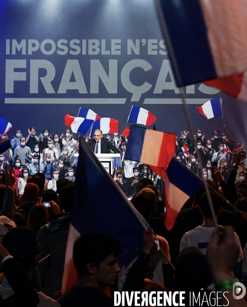 Premier meeting de campagne d éric Zemmour