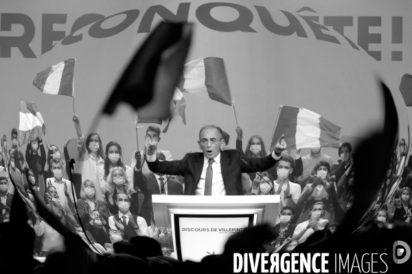 Meeting de eric zemmour a villepinte