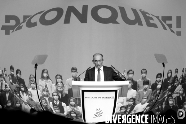 Meeting de eric zemmour a villepinte