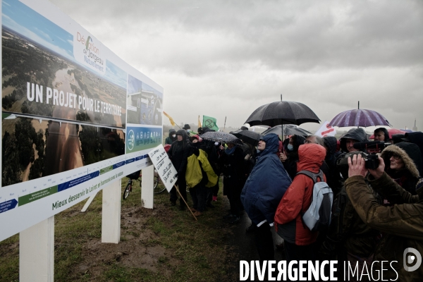 Journée mondiale des sols dans le Loiret, contre l artificialisation des terres, les nouvelles plateformes logistiques XXL et le nouveau pont sur la Loire.