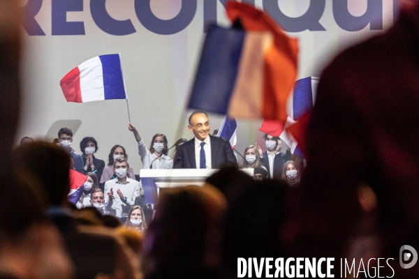 Meeting d Eric Zemmour à Villepinte