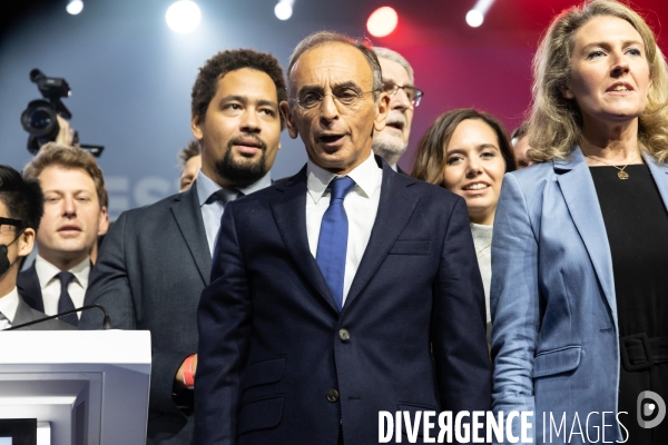 Meeting d Eric Zemmour à Villepinte