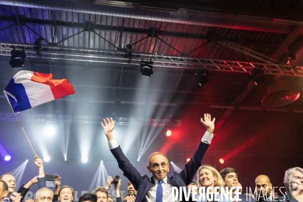Meeting d Eric Zemmour à Villepinte