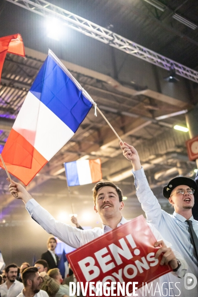Meeting d Eric Zemmour à Villepinte