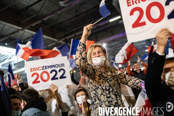 Meeting d Eric Zemmour à Villepinte