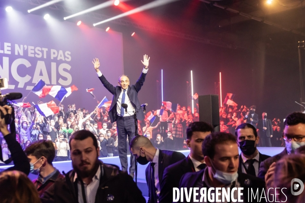 Meeting d Eric Zemmour à Villepinte