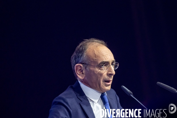 Meeting d Eric Zemmour à Villepinte