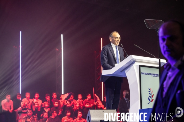 Meeting d Eric Zemmour à Villepinte