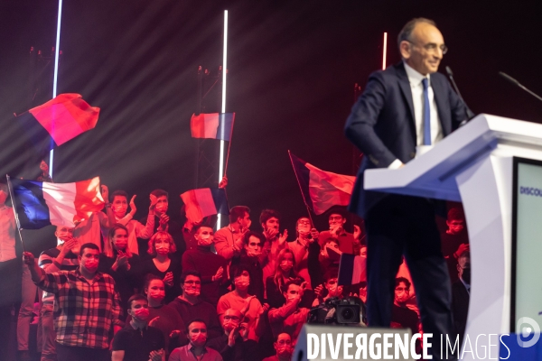 Meeting d Eric Zemmour à Villepinte