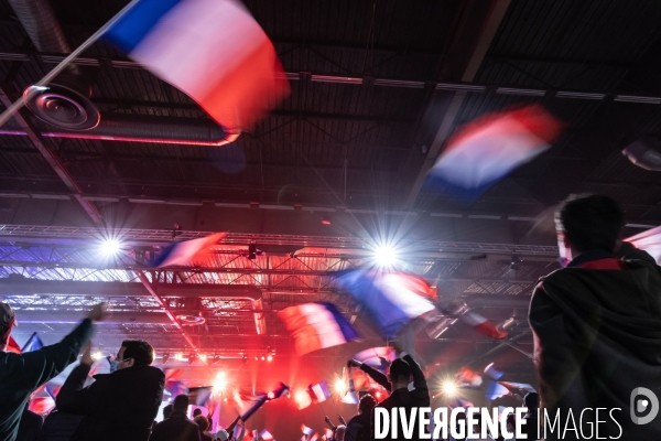 Meeting d Eric Zemmour à Villepinte