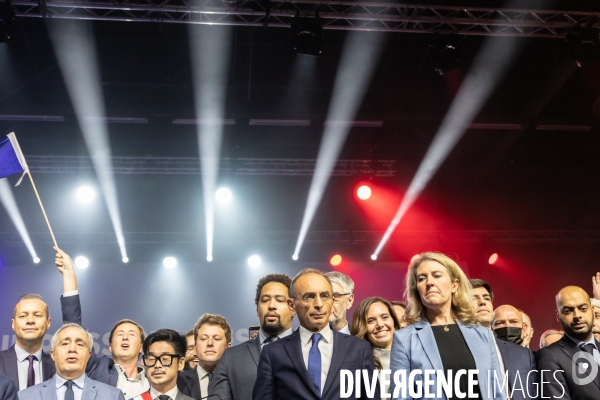 Meeting d Eric Zemmour à Villepinte