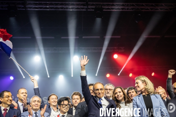 Meeting d Eric Zemmour à Villepinte