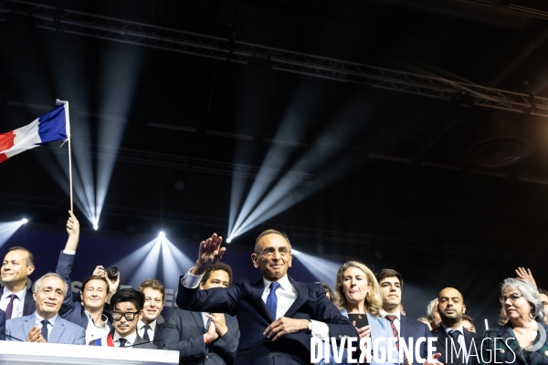 Meeting d Eric Zemmour à Villepinte