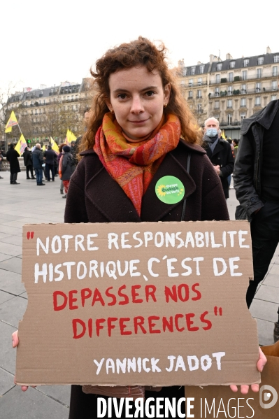 Primaire Populaire. Rassemblement Paris Vraiment En Commun