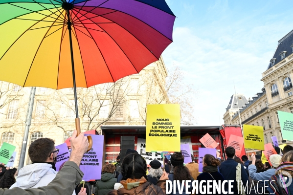 Primaire Populaire. Rassemblement Paris Vraiment En Commun