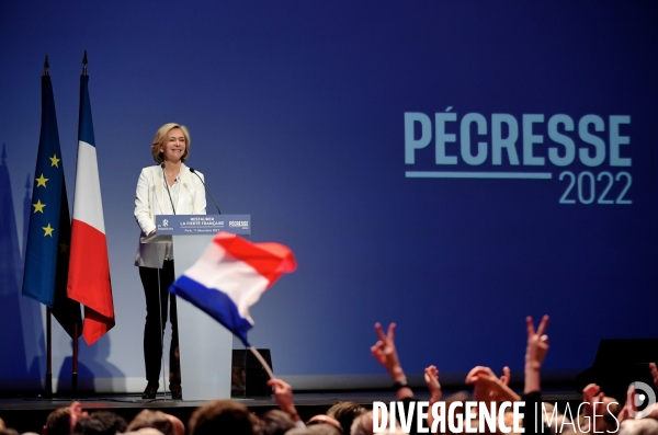 Grande réunion des cadres Les Républicains autour de Valérie Pécresse