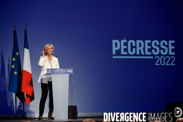 Grande réunion des cadres Les Républicains autour de Valérie Pécresse