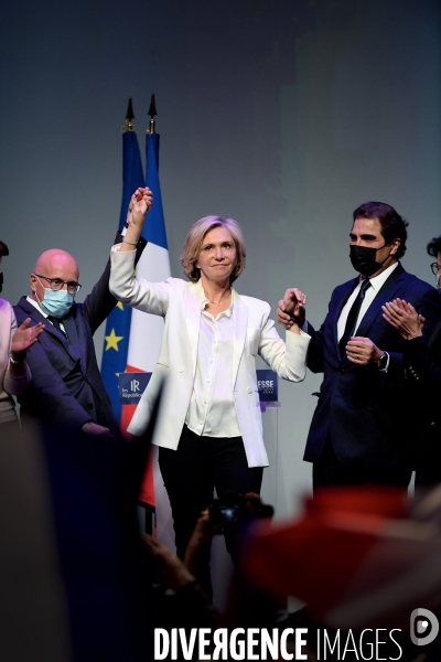 Grande réunion des cadres Les Républicains autour de Valérie Pécresse