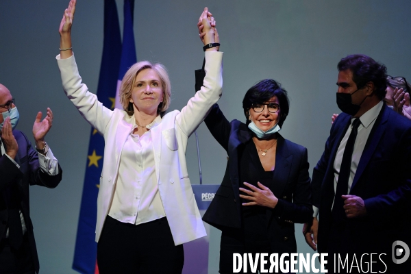 Grande réunion des cadres Les Républicains autour de Valérie Pécresse