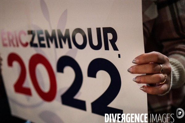 Eric zemmour - meeting de villepinte