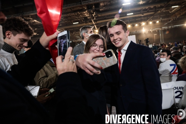 Eric zemmour - meeting de villepinte