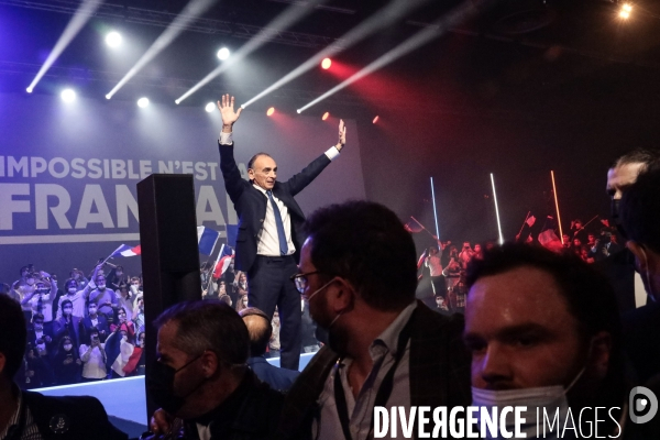 Eric zemmour - meeting de villepinte