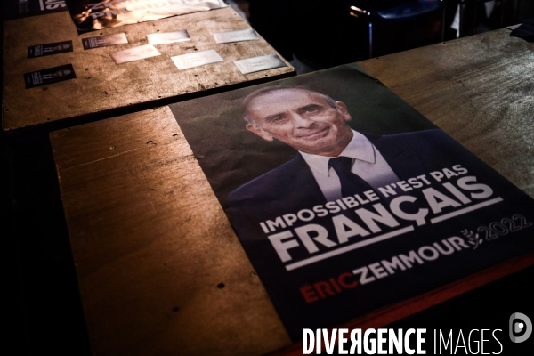Eric zemmour - meeting de villepinte
