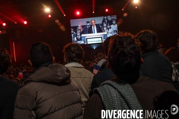 Eric zemmour - meeting de villepinte