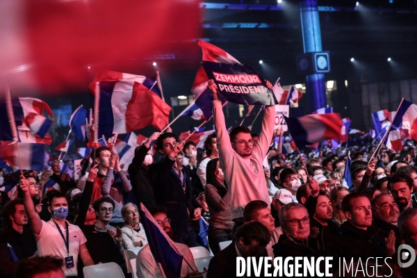 Eric zemmour - meeting de villepinte