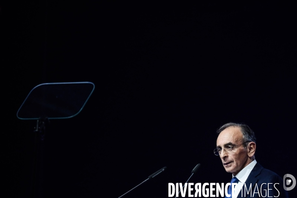 Eric zemmour - meeting de villepinte