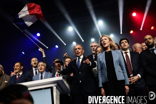 Eric zemmour - meeting de villepinte