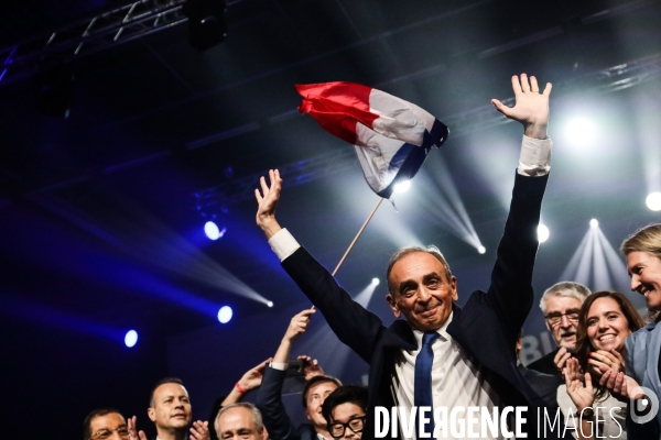 Eric zemmour - meeting de villepinte