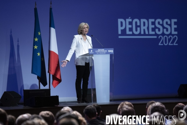 Discours de Valérie PECRESSE à La Mutualité.