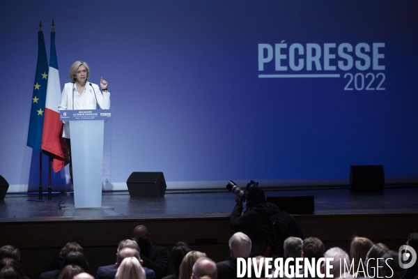 Discours de Valérie PECRESSE à La Mutualité.