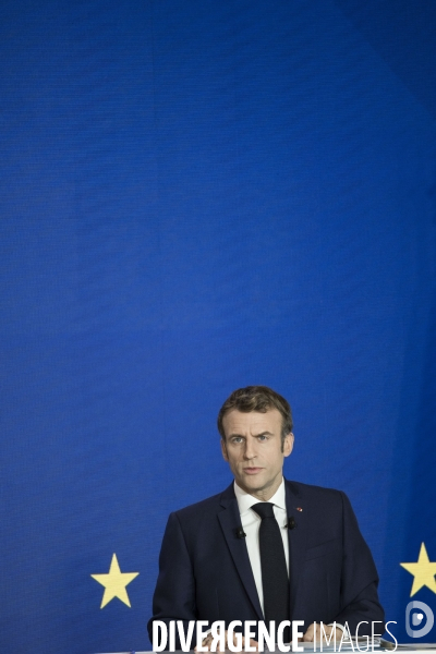 Conférence de presse d Emmanuel Macron