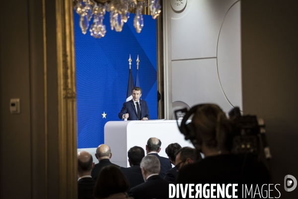 Conférence de presse d Emmanuel Macron